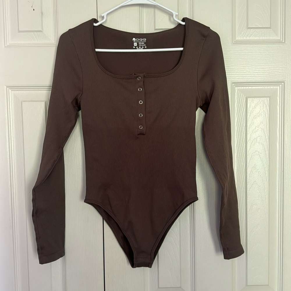 Brown bodysuit